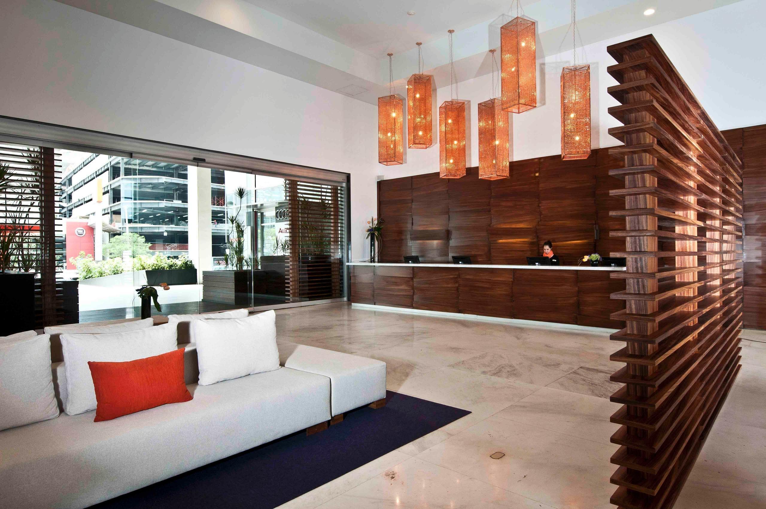 Stadia Suites Mexico City Santa Fe Esterno foto Interior of the hotel